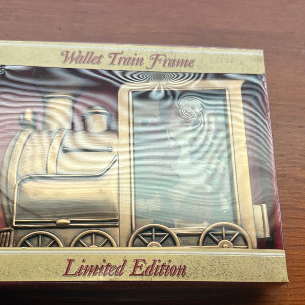 Limited Edition Gold Train Frame by
